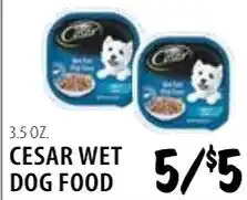 Cesar wet dog food