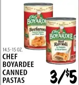 Karns Chef Boyardee canned pastas offer