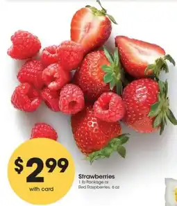 Gerbes Strawberries offer