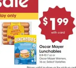 Gerbes Oscar Mayer Lunchables offer