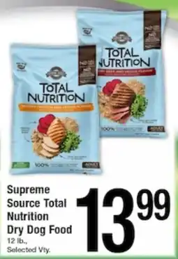 Harvest Foods Supreme Source Total Nutrition Dry Dog Food offer
