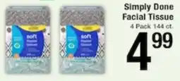 Harvest Foods Simply Done Facial Tissue offer