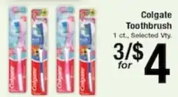 Harvest Foods Colgate Toothbrush offer