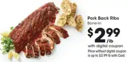 Gerbes Pork Back Ribs Bone-In offer