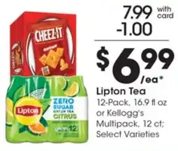 Gerbes Lipton Tea offer
