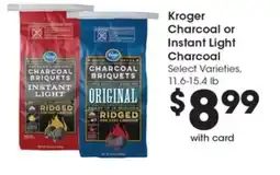Gerbes Kroger Charcoal or Instant Light Charcoal offer