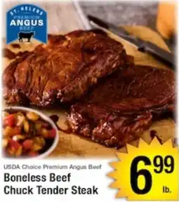 Harvest Foods St. helens premium angus beef boneless beef chuck tender steak offer