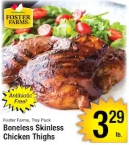 Harvest Foods Foster Farms Boneless Skinless Chicken Thighs offer