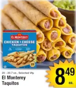 Harvest Foods El Monterey Taquitos offer