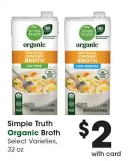 Gerbes Simple Truth Organic Broth offer