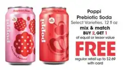 Gerbes Poppi Prebiotic Soda offer