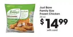 Gerbes Just Bare Family Size Frozen Chicken offer