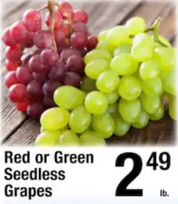 Harvest Foods Red or Green Seedless Grapes offer
