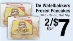 Harvest Foods De Wafelbakkars frozen pancakes offer