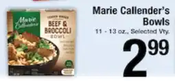 Harvest Foods Marie Callender's Bowls offer