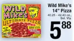 Harvest Foods Wild Mike's ultimate pizza offer