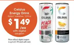 Gerbes Celsius Energy Drink offer