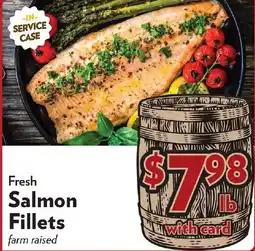 Reasors Fresh Salmon Fillets offer