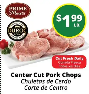 Prime Meats Center Cut Pork Chops