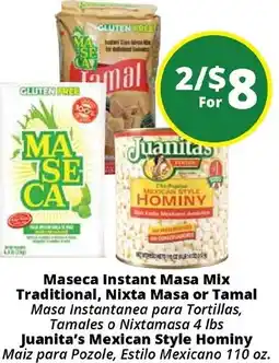 Rancho Markets Maseca Instant Masa Mix Traditional, Nixta Masa or Tamal offer