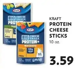Reasors Kraft protein cheese sticks offer