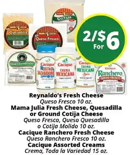 Rancho Markets Reynaldo's Fresh Cheese offer