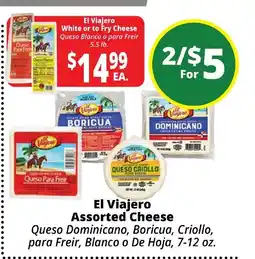 Rancho Markets El Viajero assorted cheese offer