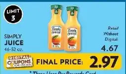 Reasors Simply Juice offer