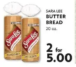 Reasors Sara Lee butter bread offer