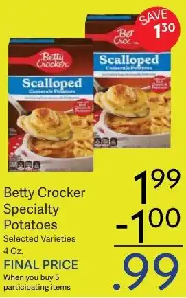 Betty Crocker Specialty Potatoes