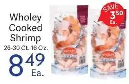 Riesbeck Wholey Cooked Shrimp offer