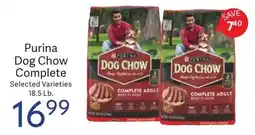 Riesbeck Purina dog chow complete offer