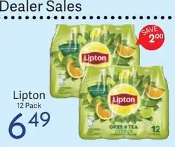 Riesbeck Lipton green tea citrus offer