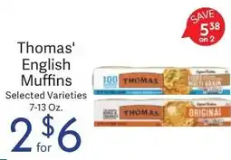 Riesbeck Thomas' English Muffins offer