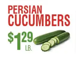 Circus Fruits PERSIAN CUCUMBERS offer