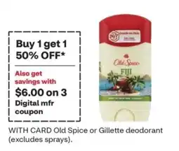 CVS Old Spice deodorant offer