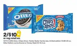 CVS Card Oreo, Chips Ahoy! Nutter Butter offer