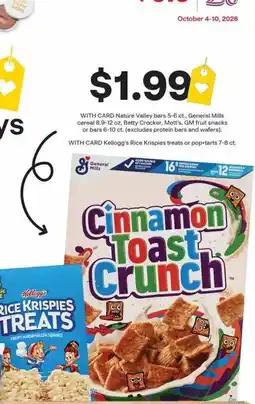 CVS General Mills Cinnamon Toast Crunch offer