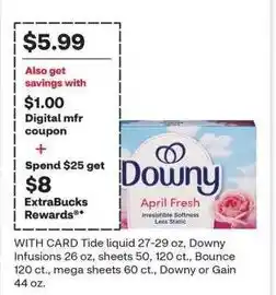 CVS Downy April Fresh offer
