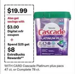 CVS Cascade platinum plus offer