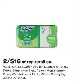 CVS Swiffer wet cloths offer