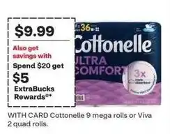 CVS Cottonelle ultra comfort offer