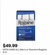 CVS All Men's or Women's Rogaine offer