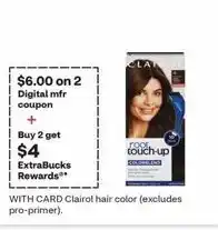 CVS Clairol hair color offer