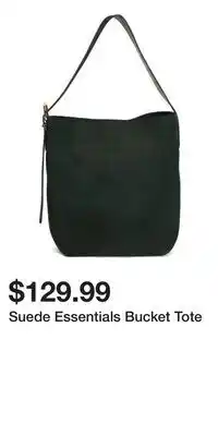TJ Maxx Suede Essentials Bucket Tote offer