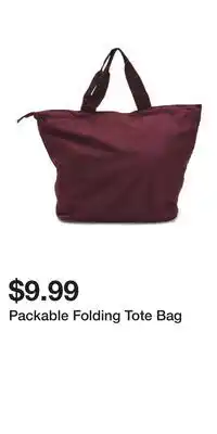 TJ Maxx Packable Folding Tote Bag offer
