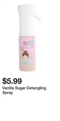 TJ Maxx Vanilla Sugar Detangling Spray offer