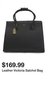 TJ Maxx Leather Victoria Satchel Bag offer