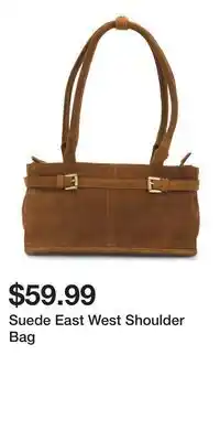 TJ Maxx Suede East West Shoulder Bag offer
