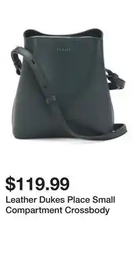 TJ Maxx Leather Dukes Place Small Compartment Crossbody offer